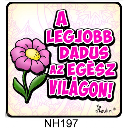 Hűtőmágnes dadáknak